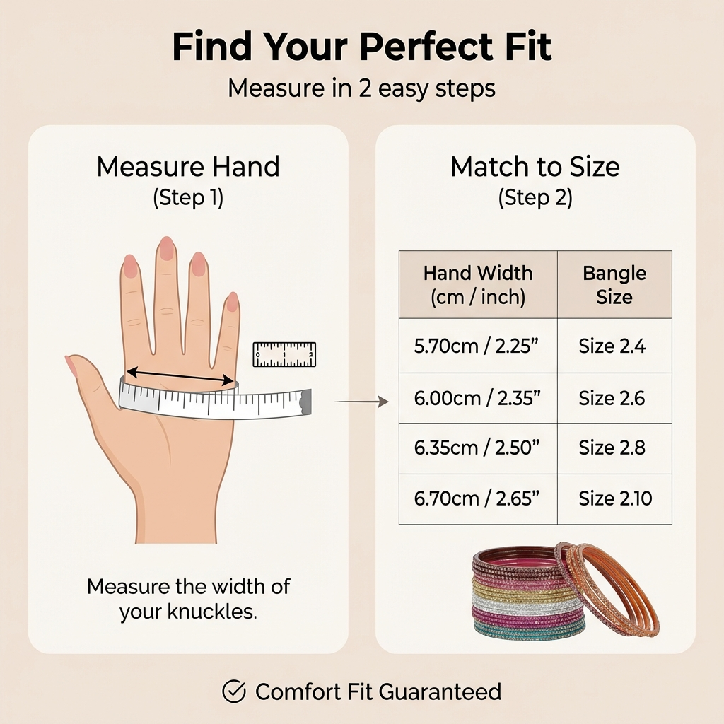 Pack Of 96 Bangle Set