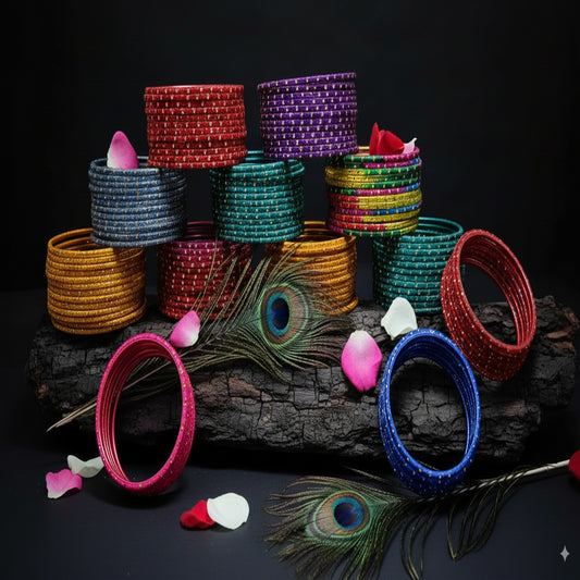 Multicolor Bangles Set – Festive Shine
