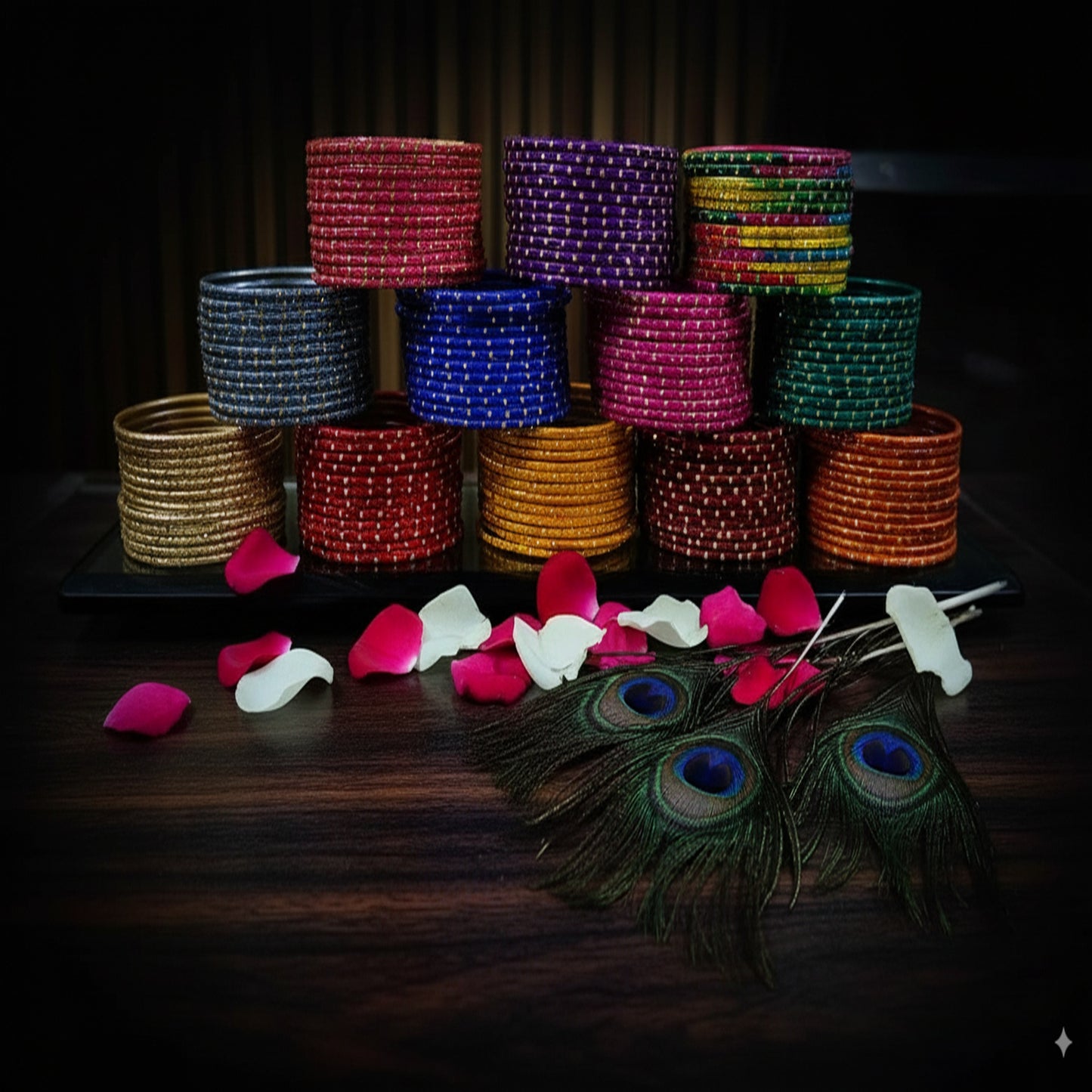 Multicolor Bangles Set – Festive Shine