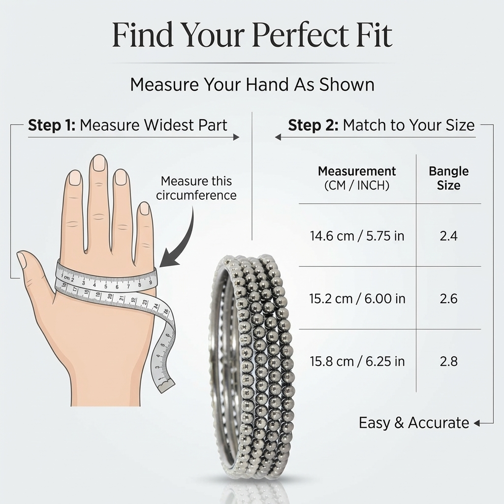 Stylish Metal Ball Chain Premium Silver-Toned Beaded Design (Pack of 8)