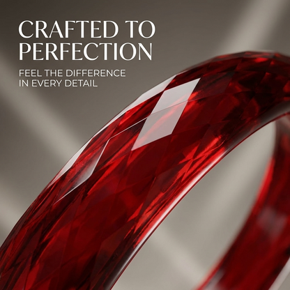 Festive Green Glass Bangles – Red Blossom and Gold Leaf Design-Pack Of 2 Kada