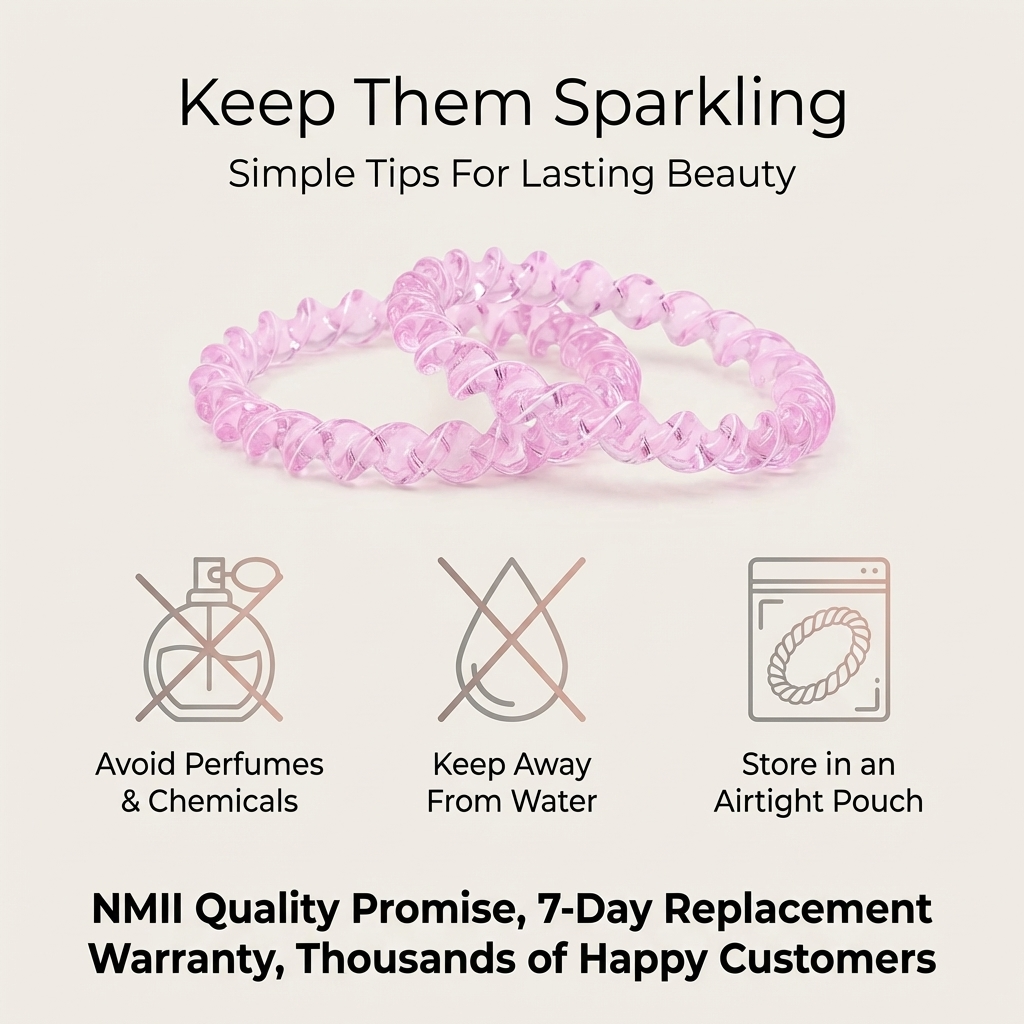 Pink Spiral Glass Bangles – Set of 2 Designer Twist Pattern