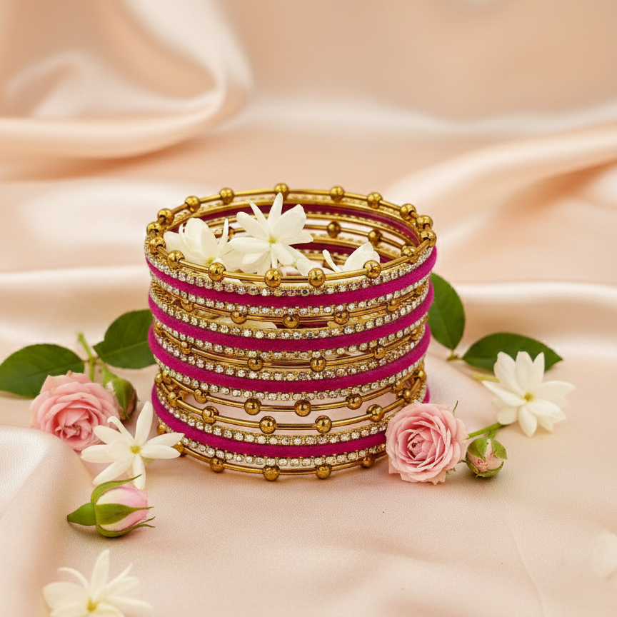 Trending bangles-Pack of 18  Bangles Set