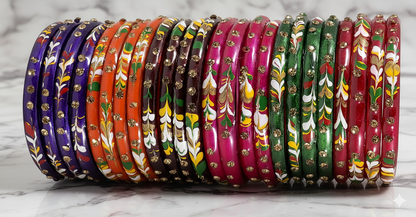 Handcrafted Bangles: A Celebration of Color and Craftsmanship