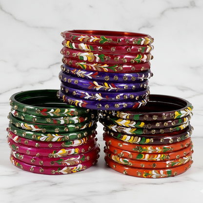 Handcrafted Bangles: A Celebration of Color and Craftsmanship