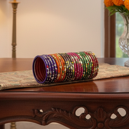 Handcrafted Bangles: A Celebration of Color and Craftsmanship