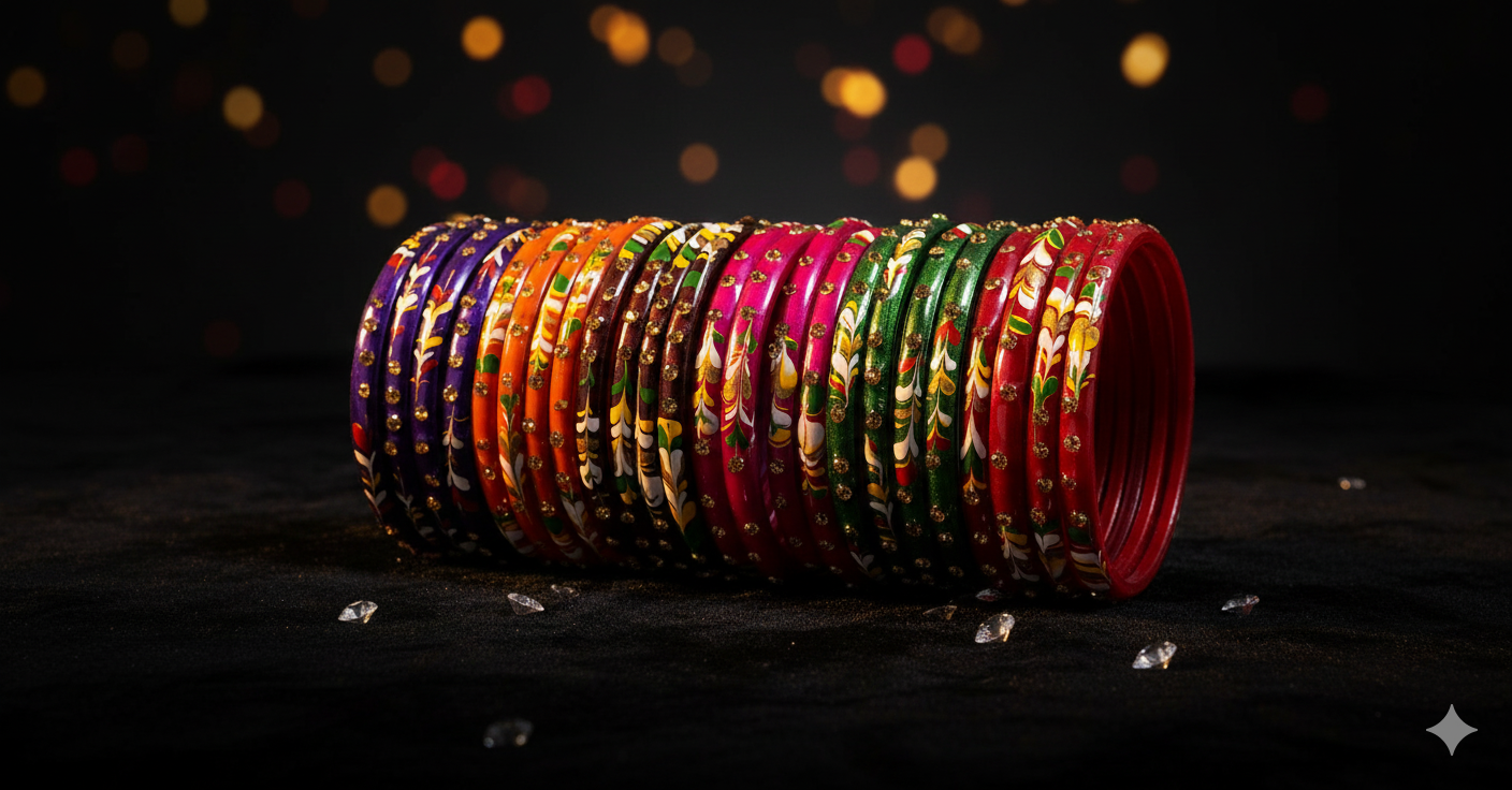Handcrafted Bangles: A Celebration of Color and Craftsmanship