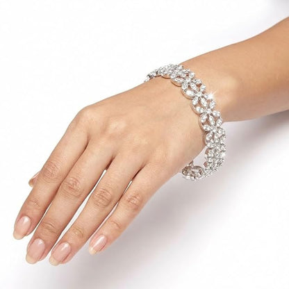 American Diamond Stone  Kangan Set-2