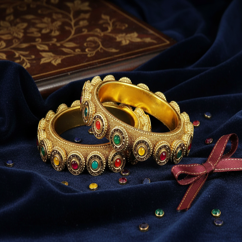 “Golden Rajwadi Grandeur”