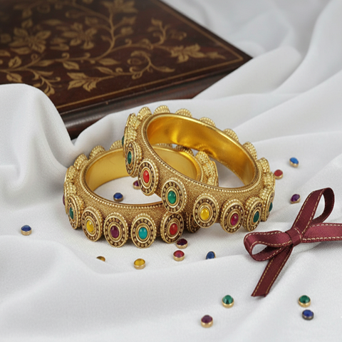 “Golden Rajwadi Grandeur”