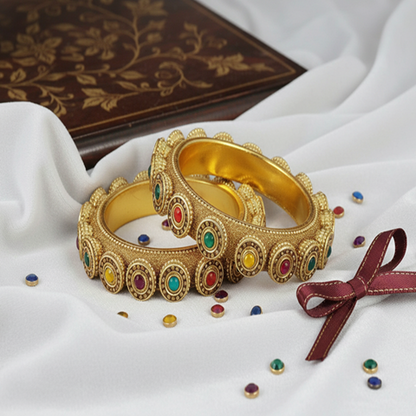 “Golden Rajwadi Grandeur”