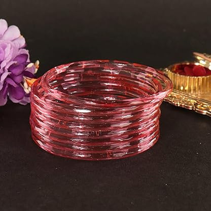 Jelly bangle Glossy Glass Watermelon Bangles Set (Pack of 8) –  Ethnic Jewellery