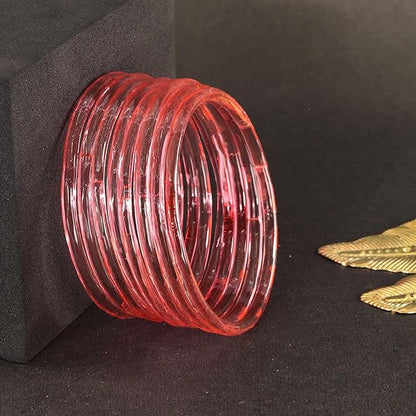 Jelly bangle Glossy Glass Watermelon Bangles Set (Pack of 8) –  Ethnic Jewellery