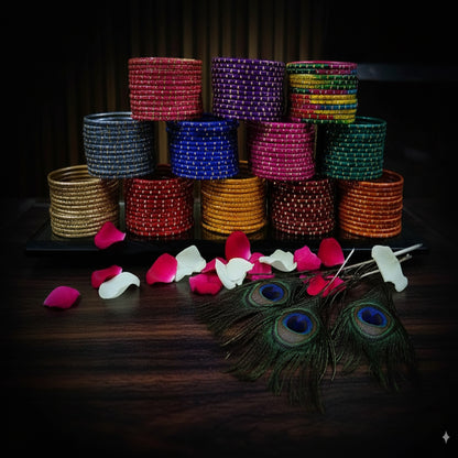 Multicolor Bangles Set – Festive Shine